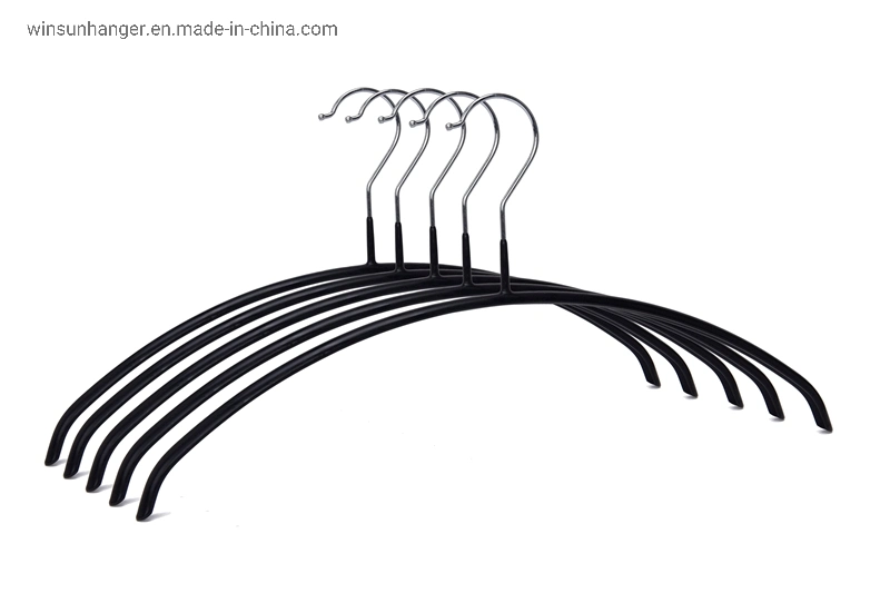 Wholesale Online Metal Coated Hanger Delicat Wire Antislip Clothes Cheap Hangers for Coat