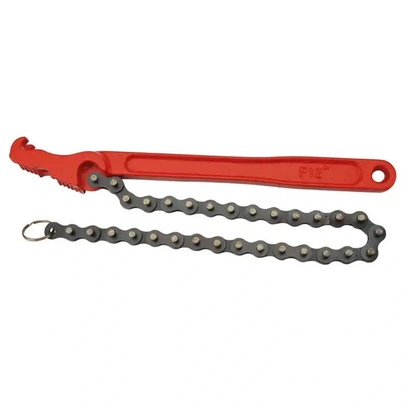 Belt Wrench Chain Filter Element 8 Inch 12 Inch 16 Inch Filter Wrench Open End Ring Wrench