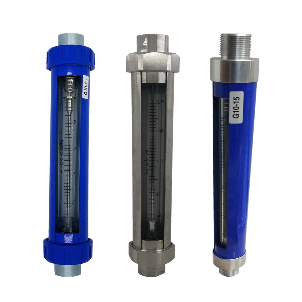 Lzb Glass Flow Meter for Liquid and Gas Glass Rotameter Flange