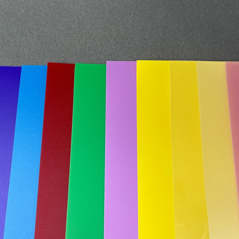 Different Colors of Transparent Polypropylene Plastic PP Sheet