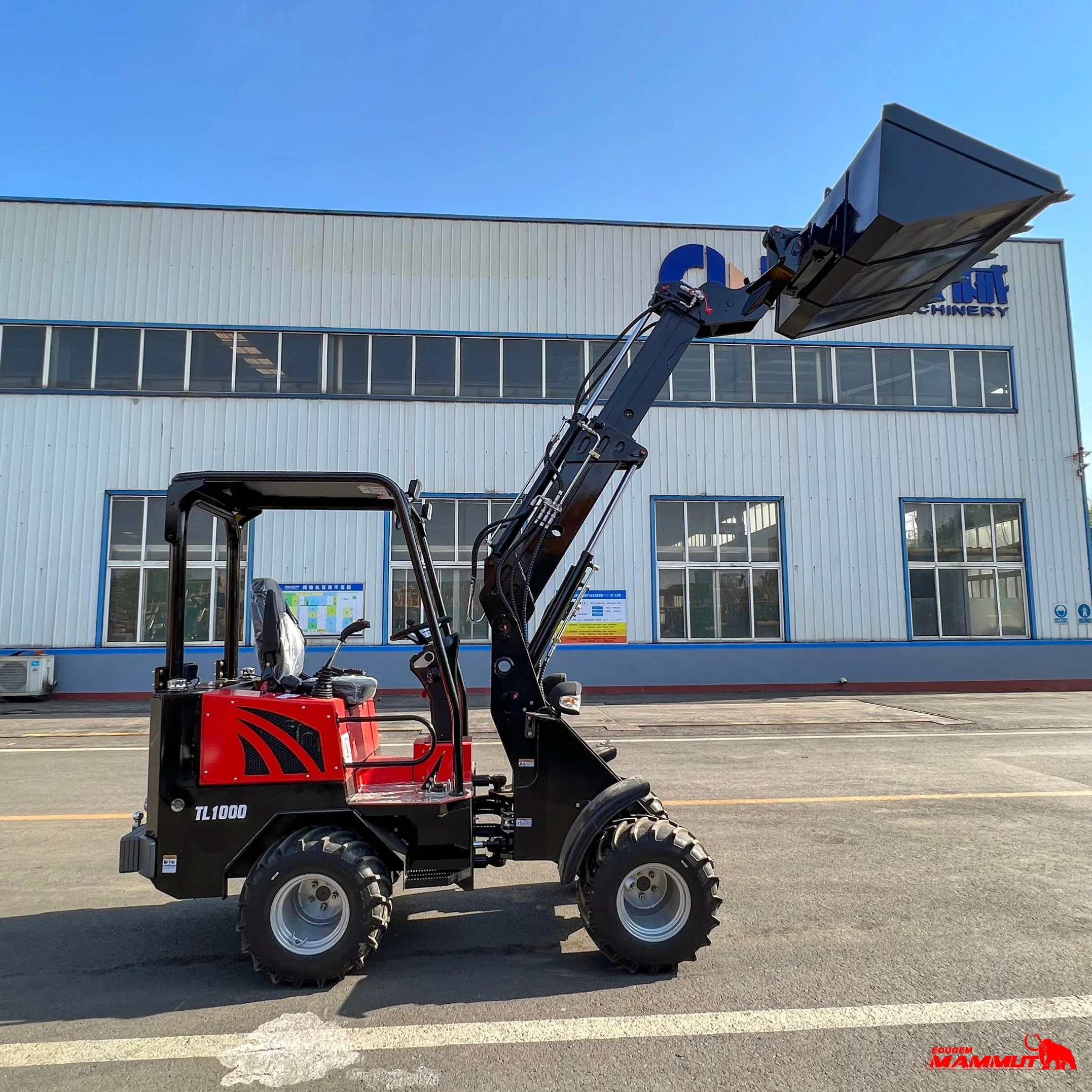 China Cheap Small Avant Telescopic Front End Wheel Loader T1000