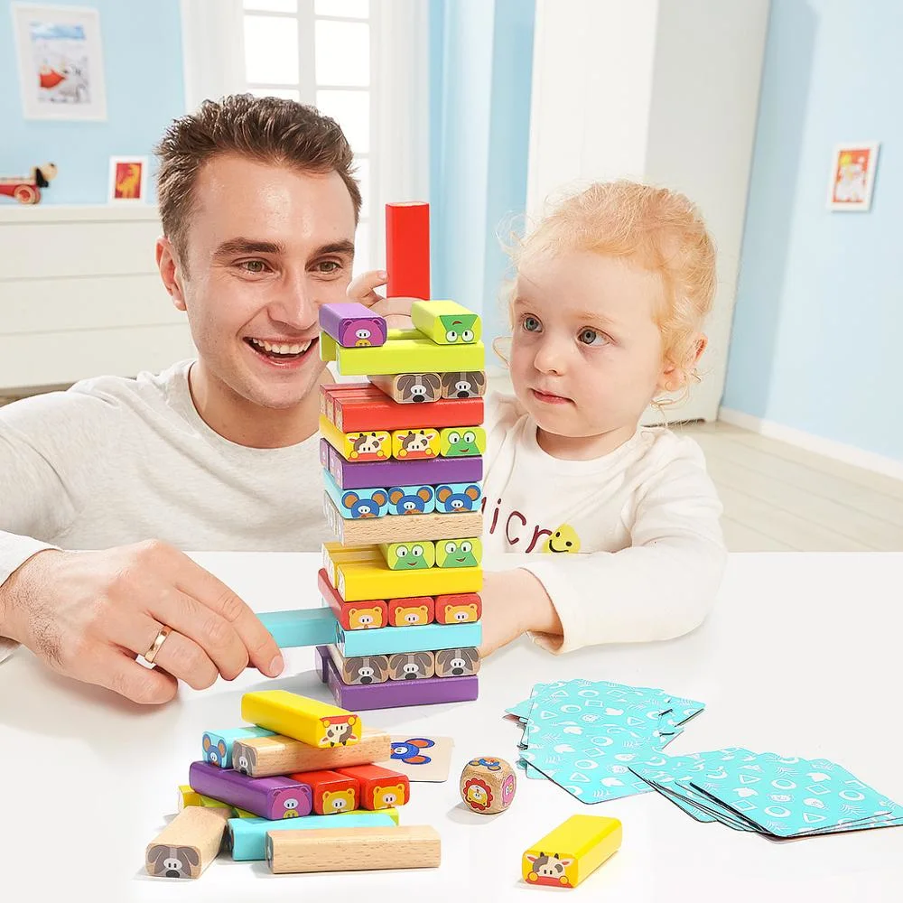 Neue Produkte Custom DIY Intelligenz Kinder Spiel Holz pädagogische Spielzeug