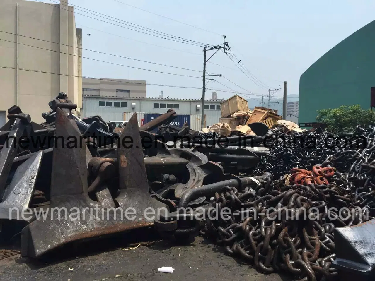 Marine Steel Anchor Chain, Link Chain