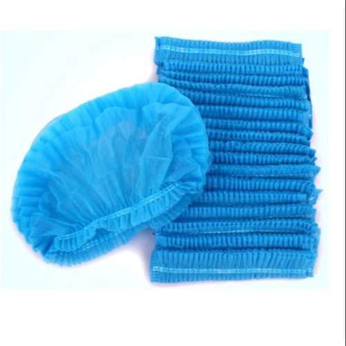 Surgical Hood Clip Bouffant Cap Non Woven Surgeons Disposable Hair Net Cap