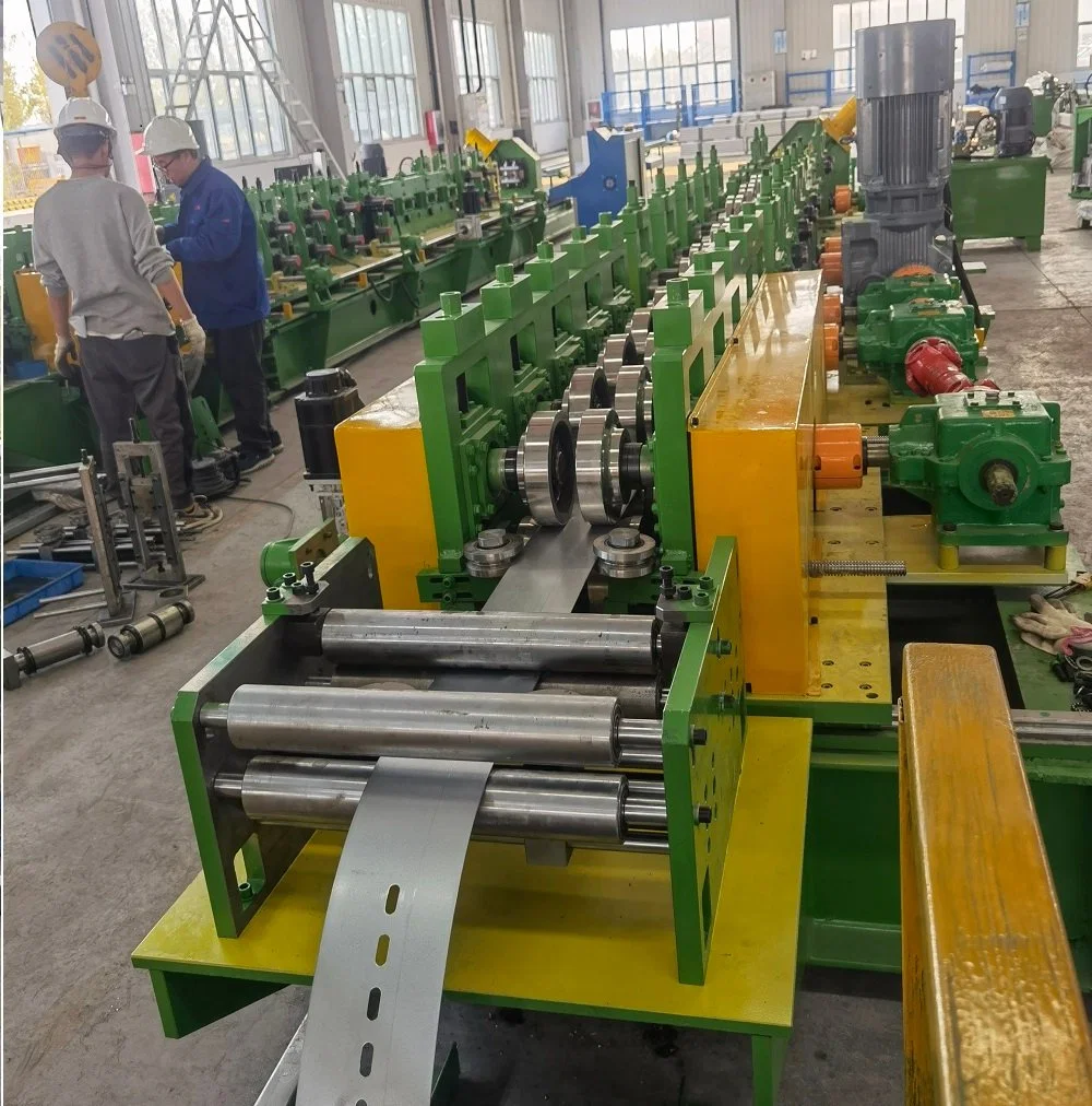 Longlong Factory Solar Tracker Steel Purlin Roll Forming Machine Photovoltaic Steel Channel Roll Former Equipment