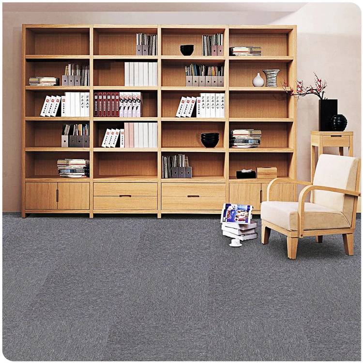 China Major Loop Pile Carpet Manufacturers PP Heavy Traffic Removable Carpet Tiles for Commercial Office