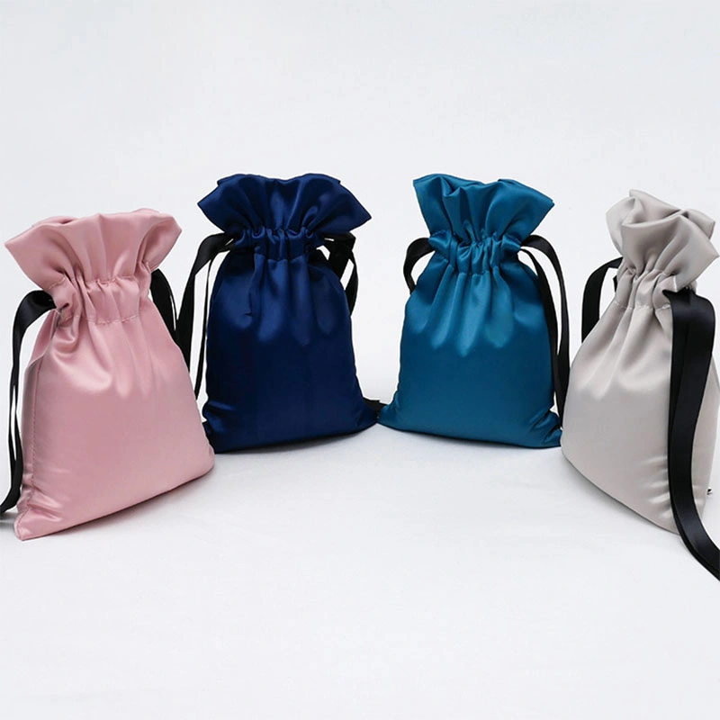 Premium Quality Soft Satin Jewelry Drawstring Pouch