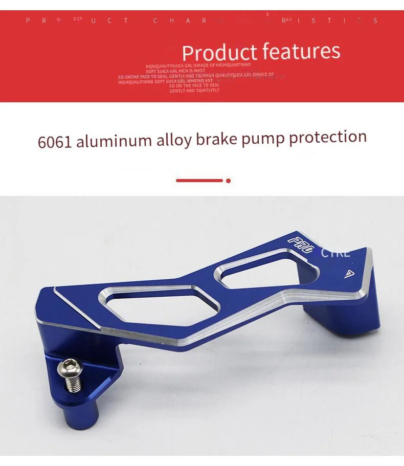 YAMAHA Yzf250450 CNC Aluminum Alloy Modified Brake Pump Protection for off-Road Motorcycle Modified Accessories