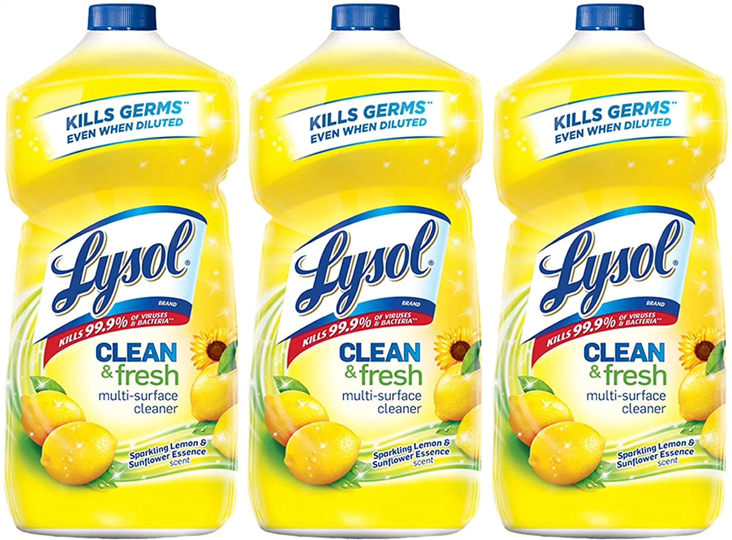 Lemon and Sunflower Multi-Effect Surface Cleaner Clean & Fresh OEM & ODM