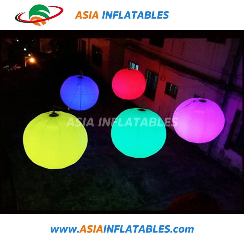 Color Changing Inflatable Zygote Interactive LED Balls / Zygote Party Balloon / Crowd Balls for Party Play