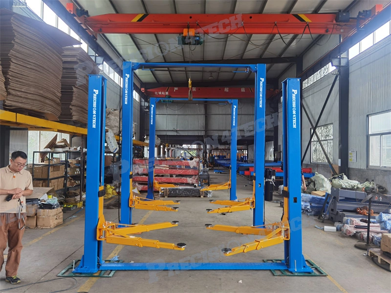 Precision Auto Lift 5.5t Manual Release Clearly Floor 2 Post Car Lift