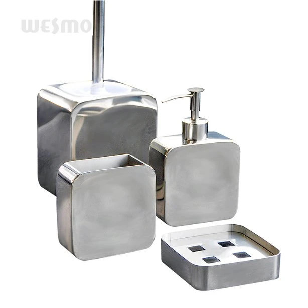 Matt Finish with Slim Waist Stainless Steel Bath Set