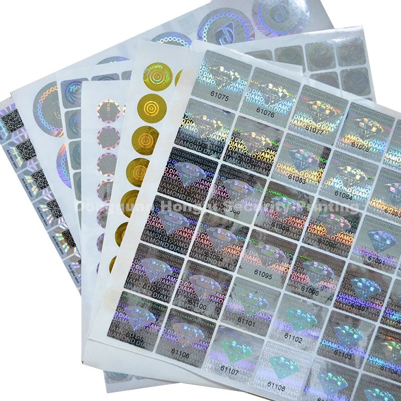 2022 New Design Professional Custom Security Hologram Sticker Label 3D Hologram Label Printing Logo