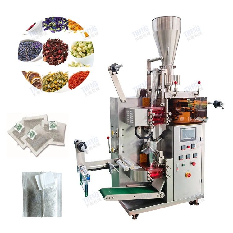 Automatic Inner and Outer Bag Coffee Herbal Powder Tea Bag Filling Packing Making Machine