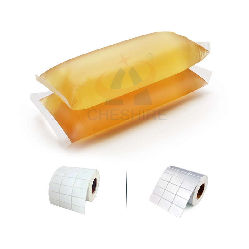 Odorless Low Odor Extra Permanent Self Adhesive Label Sticker Roll Reel Hotmelt Adhesive Glue