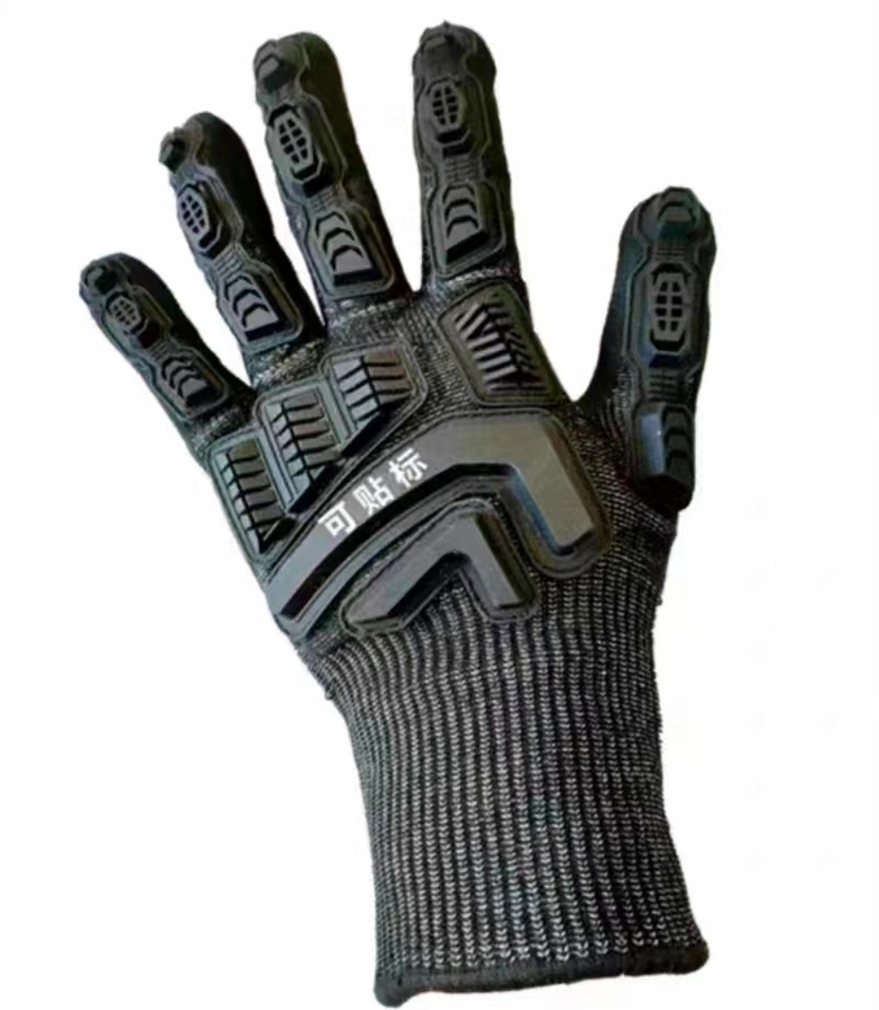 Nuevos guantes protectores de HPPE resistentes a cortes transpirables para escalada táctica