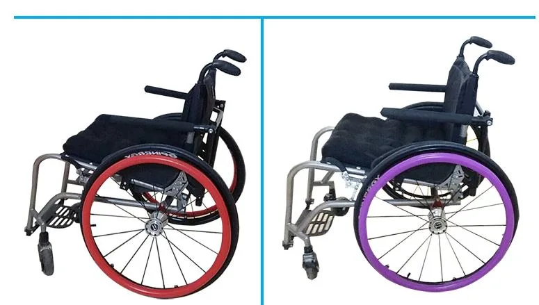 Housse de protection pour fauteuil roulant anti-dérapante pour grandes roues