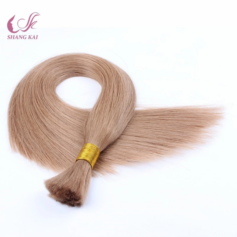 Wholesale/Supplier Bulk Hair Extensions 100% Silky Straight Unprocessed Virgin Indian Hair Bulk