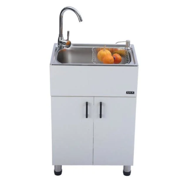 Wholesale/Supplier Price Stainless Steel Kitchen Cbinet with Sink for Kitchen