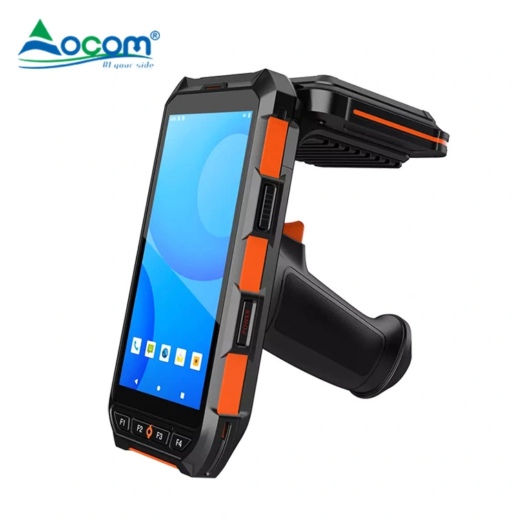 Fábrica 1/2D Código de escaneo Android robusto teléfono smartphone impermeable con PDA NFC para la industria