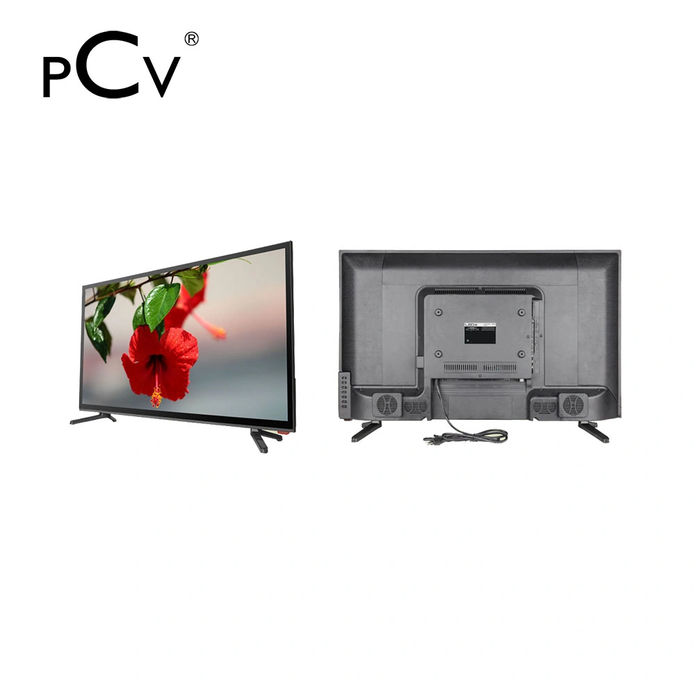 OEM Wholesale/Supplier 22 24 32 Inch Flat Screen HD FHD 2K Home Television DVB-T2/S2 Smart LCD LED TV