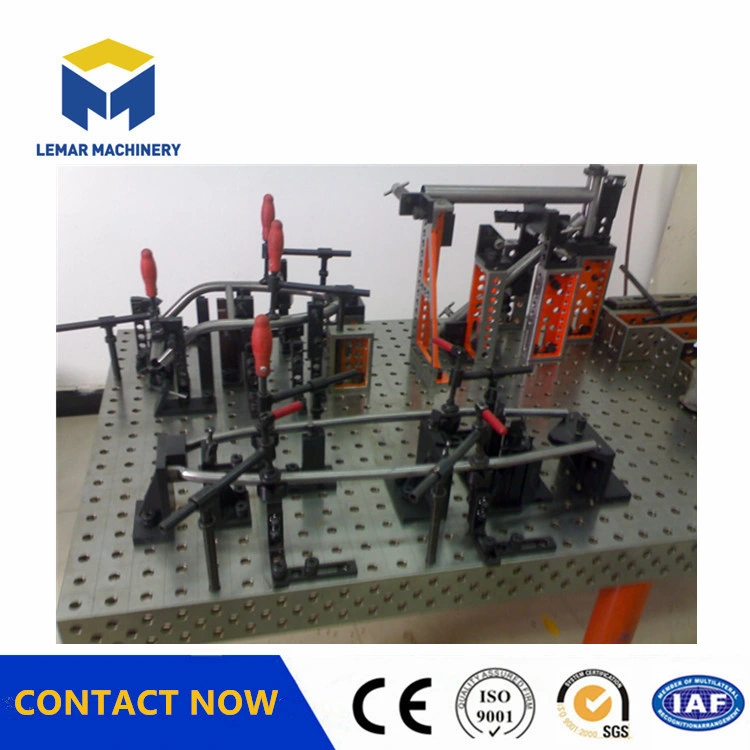 Cast Iron 3D Flexible Combined Welding Platform Robot Welding Tables