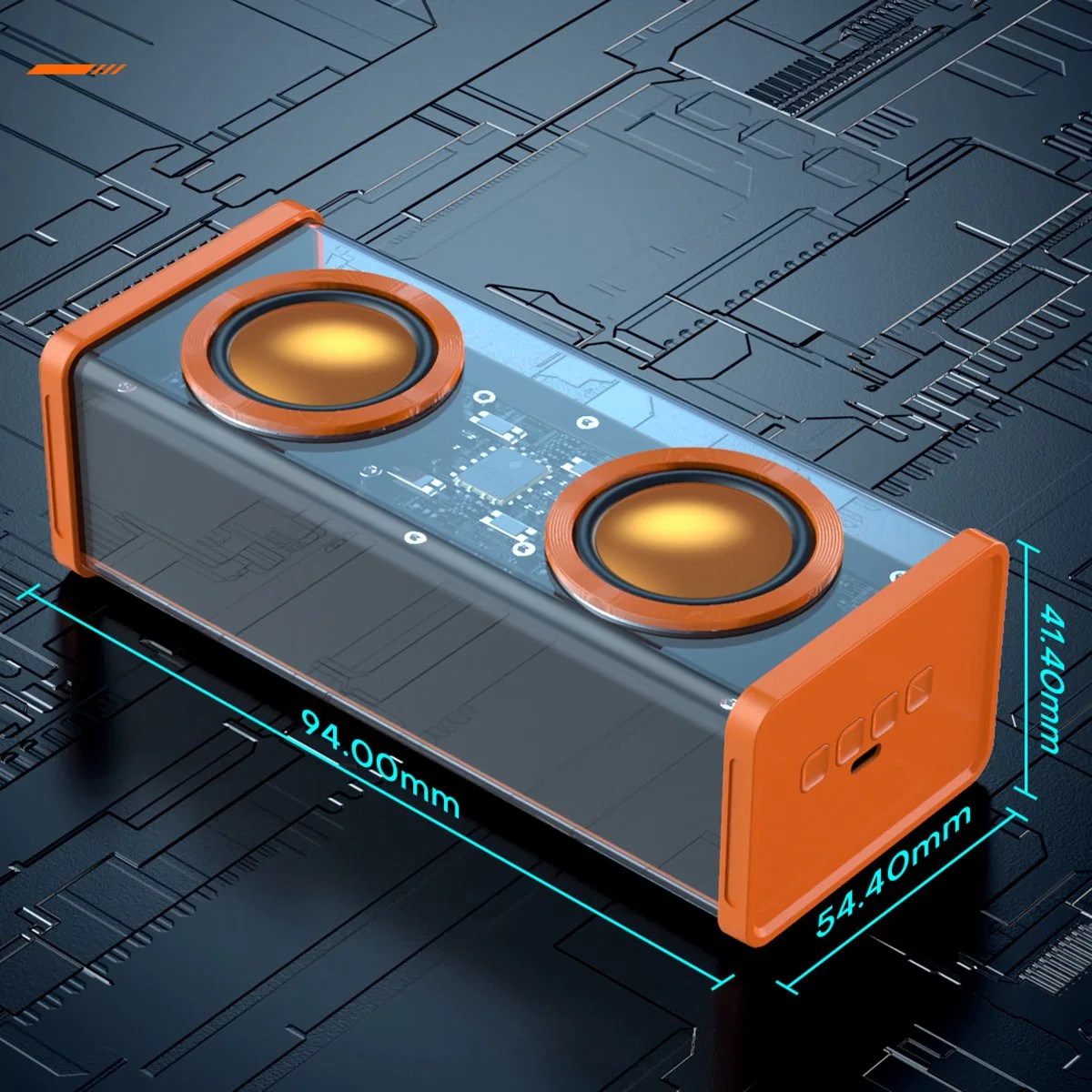 Pairing Portable Wireless Speaker Booming Bass Loud Stereo Light Outdoor Bluetooth Speaker