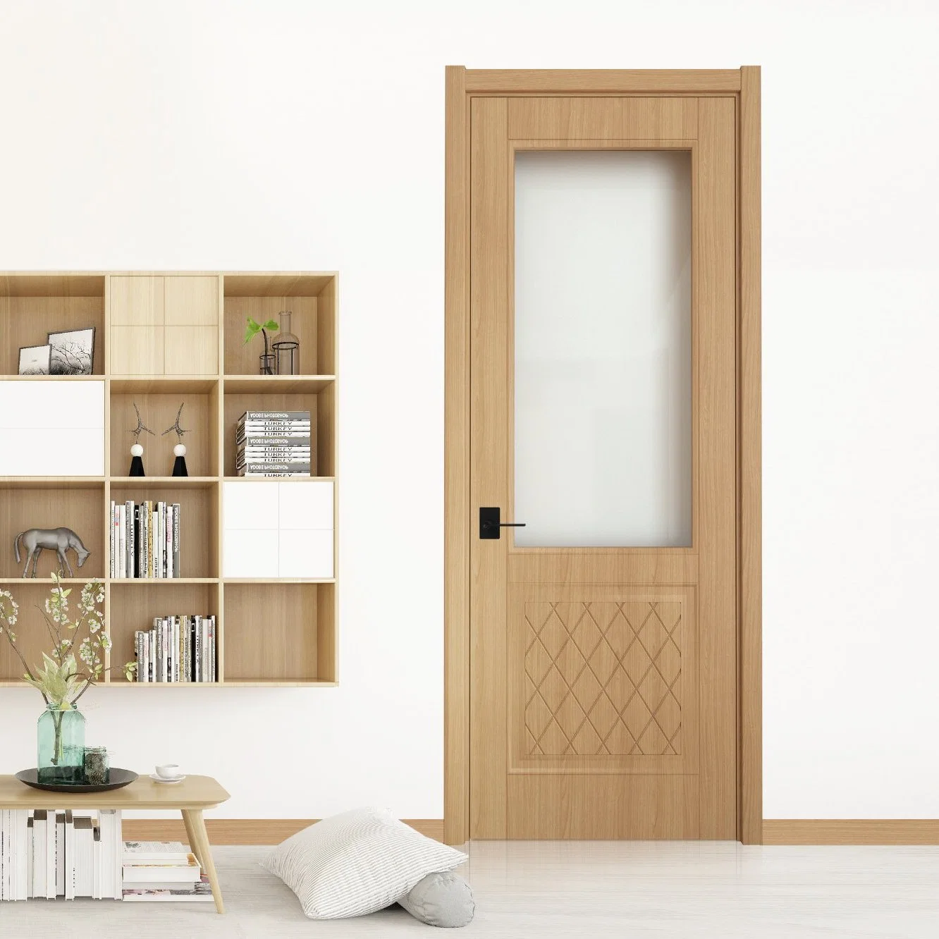 Interior Wooden Glass PVC MDF Door