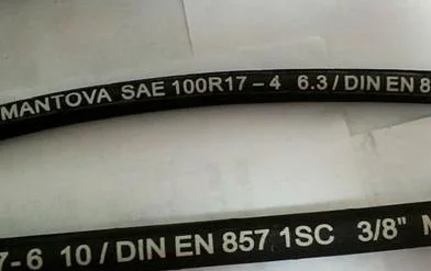 Long Service Hydraulic Hose One High Tensile Steel Wire Braid DIN-En 857 1sc