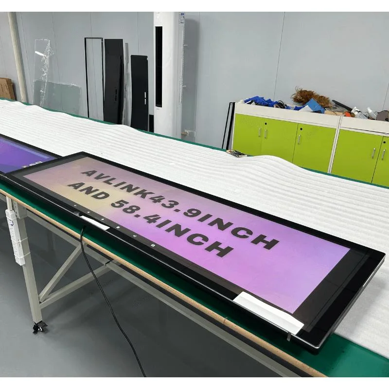 48.8inch and 58.4inch Stretch Digital Signage Touch Screen LCD Android Monitor