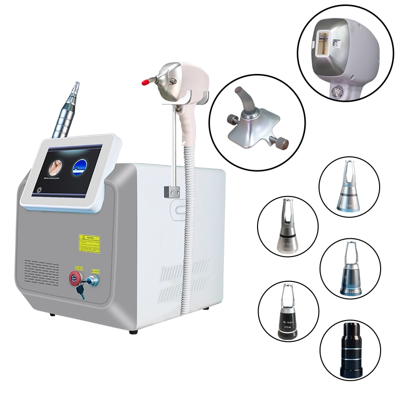 Multifunktionales Beauty Equipment 2-in-1 Diodenlaser und ND-YAG Pico Laser Maschine