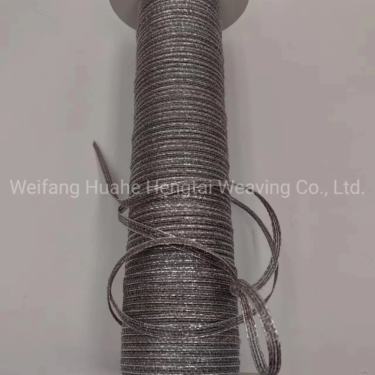 Silver Wire Edging with Multiple Specifications of Silver Wire Jute Tape