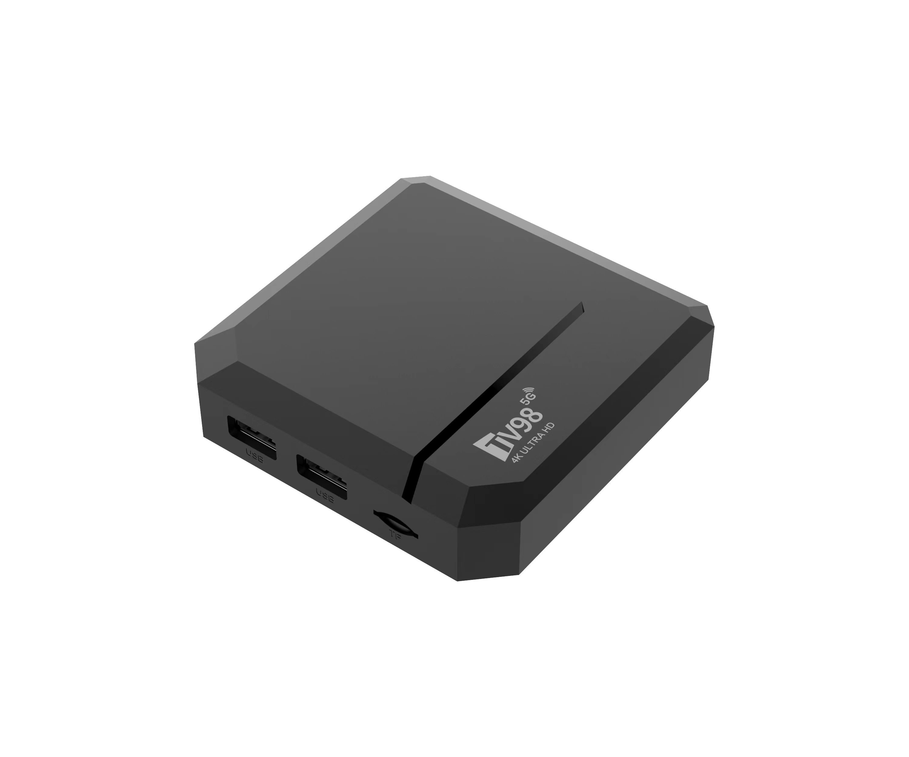 تلفزيون ذكي X96 Mini Android TV Box X96mini Android 7.1 صندوق 4K سعة 2 جيجا بايت Amlogic S905W رباعي النواة 2.4 جيجا هرتز قم بضبط الصندوق العلوي