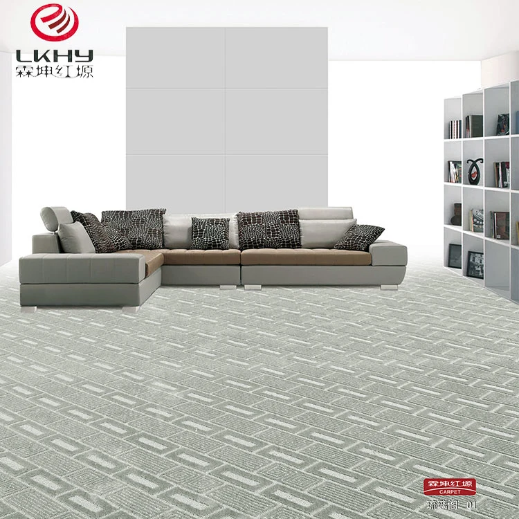 Water Resistant Tufted Self-Adhesive Home Wall to Wall Carpet Tufted Broadloom Carpet Slate Flooring Durable Corase Fiber Polypropylene Broadloom Garage Carpet