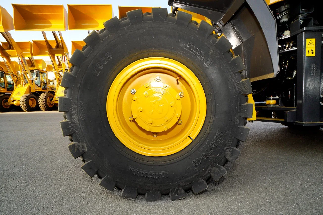 Lugong 1.6 Ton China Mini Wheel Loader Articulated Wheel Loader for Sale