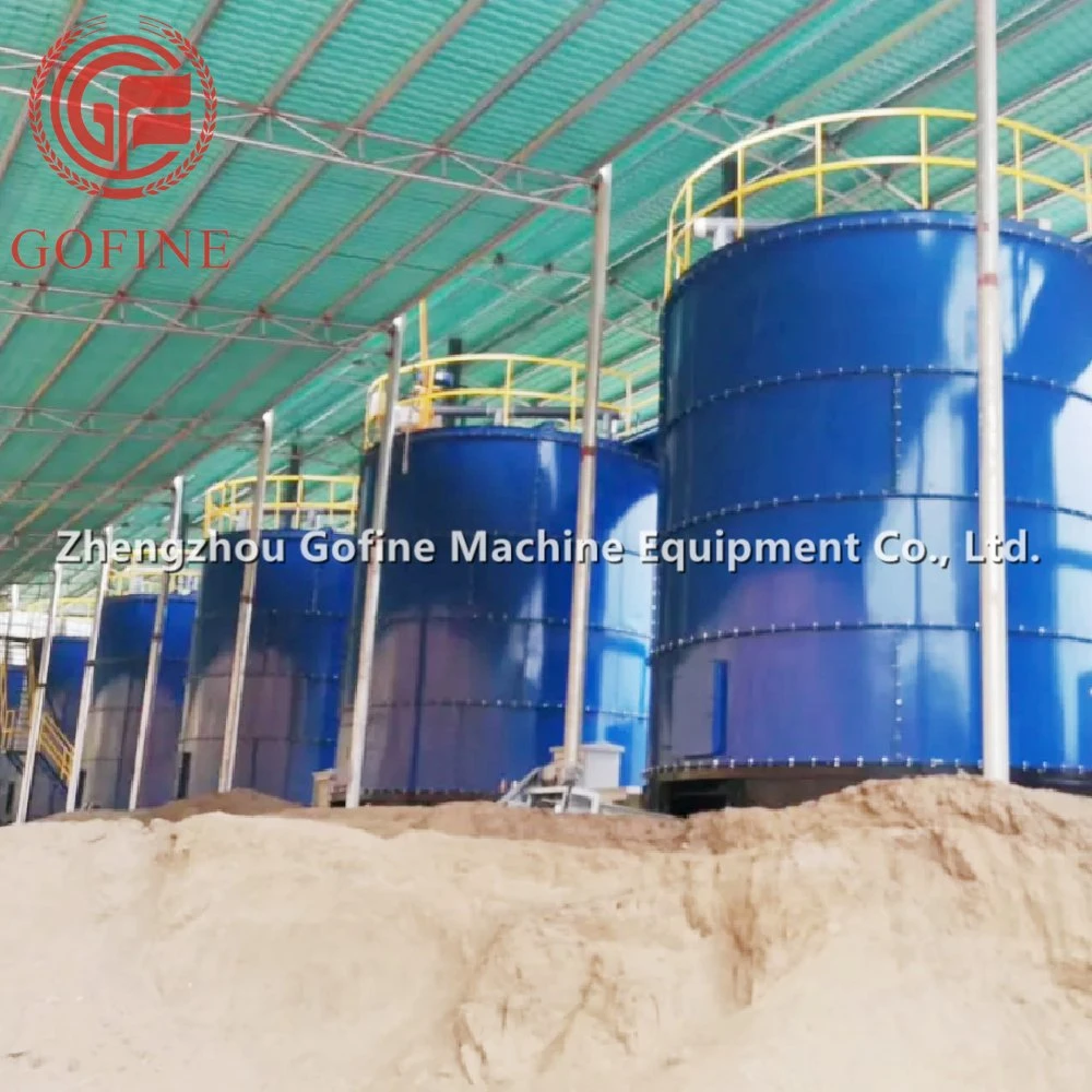 Biogas Residue Fertilizer Manufacturing Equipment Waterworks Sludge Fermenter Tank