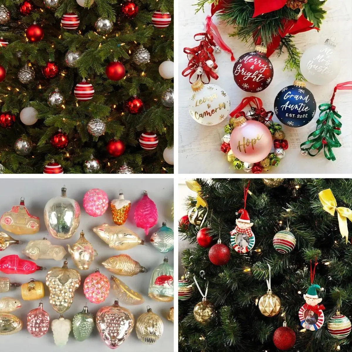 OEM Factory Customized Christmas Decorative Glass Ornaments Xmas Glass Ornament Stands Christmas Glass Jewelry Ornaments Manufacturer in China