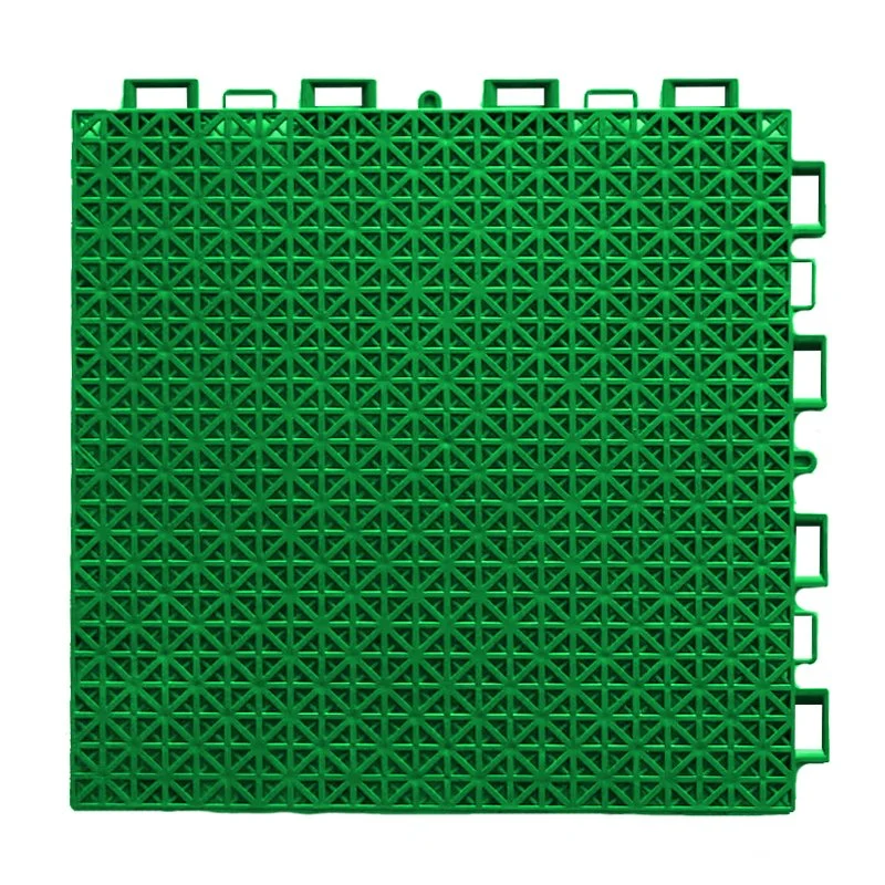 Empalme resistente a UV interlocking Modular PP Suelo Tile para Voleibol cancha