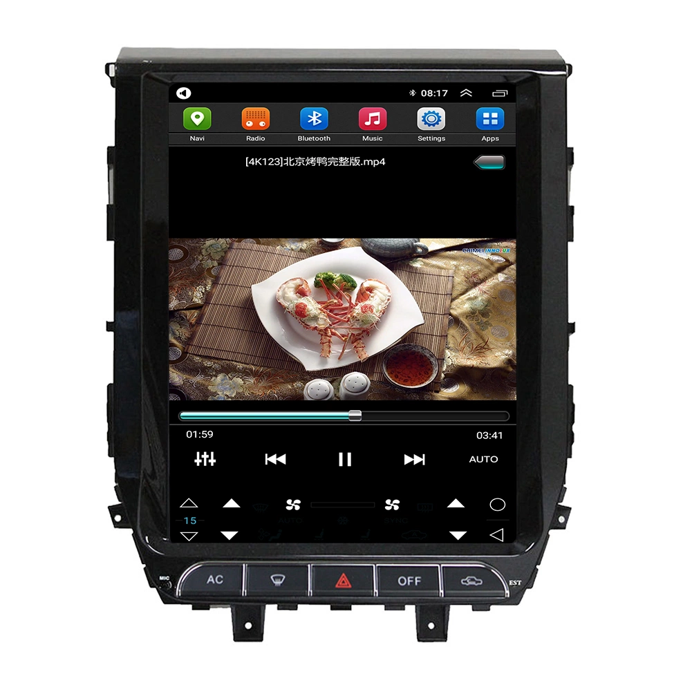 Auto Video Android Audio elektronischer Multimedia-Player für Toyota Land Cruiser 2016 4+64 GB GPS Wireless CarPlay Player