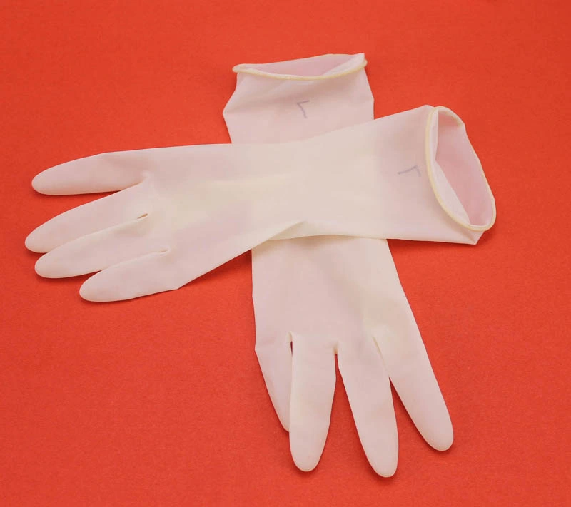 Guantes quirúrgicos de látex de grado médico