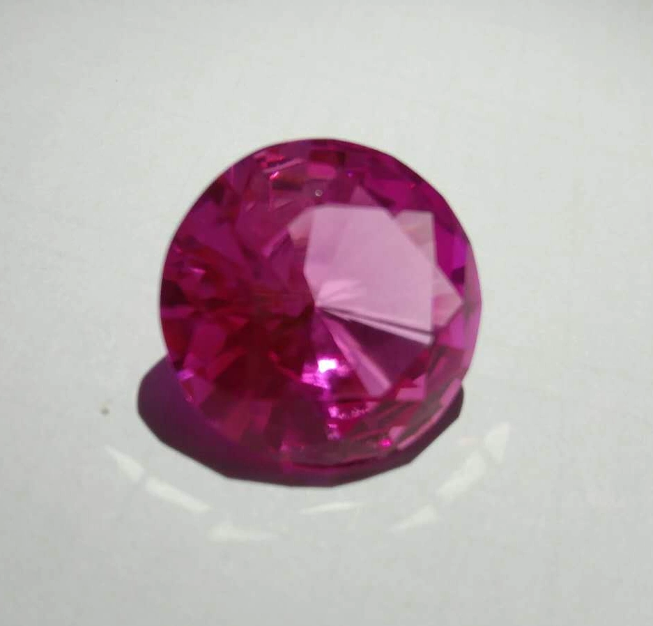 High quality/High cost performance Ruby with Round Shape for Decoration