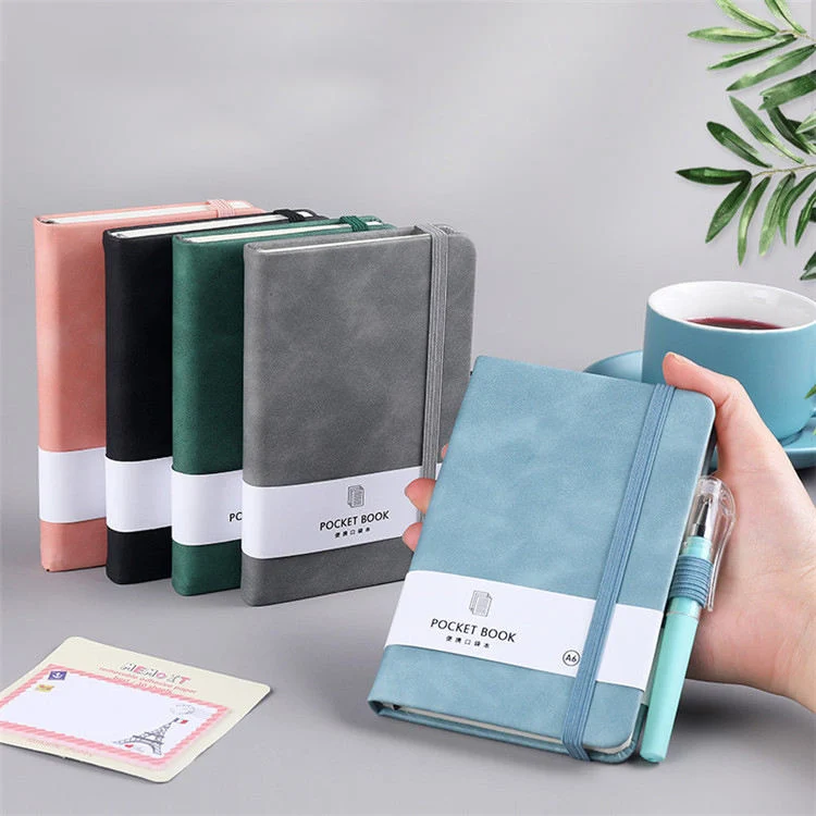 Office Custom Vegan Faux Recycled Quality Diary Journal Ever Soft Cover Business PU Leather Notebook