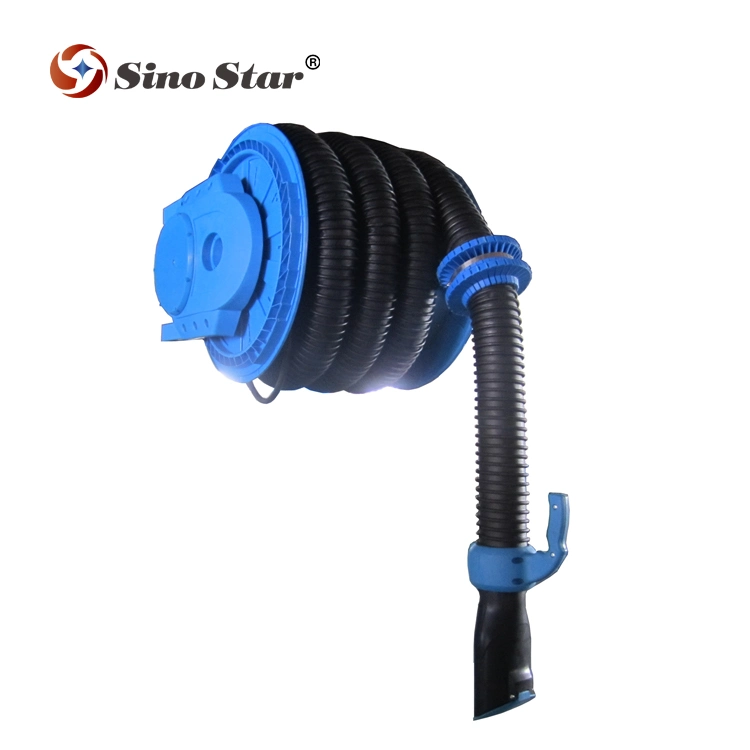 Fs-200915208 Diameter 152mm with 8m Manual Exhaust Extraction System-Hose Reel/ Sino Star Car Repair Tool