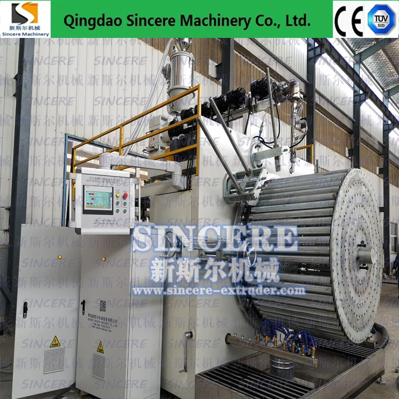 PE/PP Spiral Winding Pipe Extruding Manufacturing Machinery