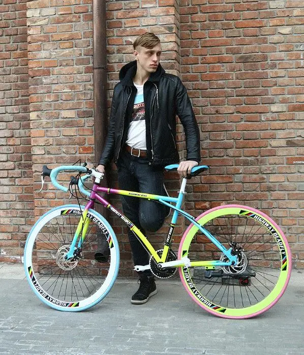 Bicicleta de carretera, velocidad variable en bicicleta, bicicleta de color, bicicletas para los hombres y mujeres, Al-L26