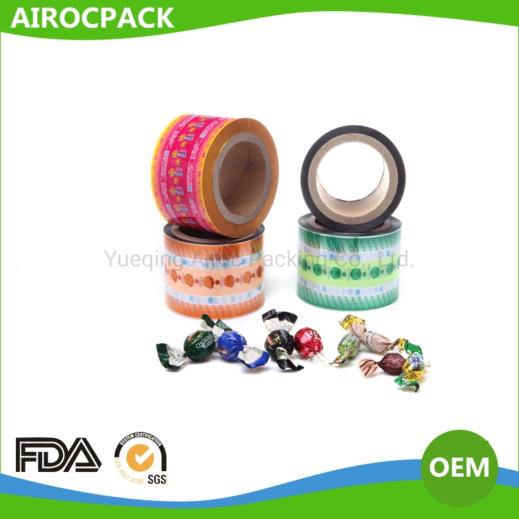 Metallized Twistable Candy Wrapping and Chocolate Packing