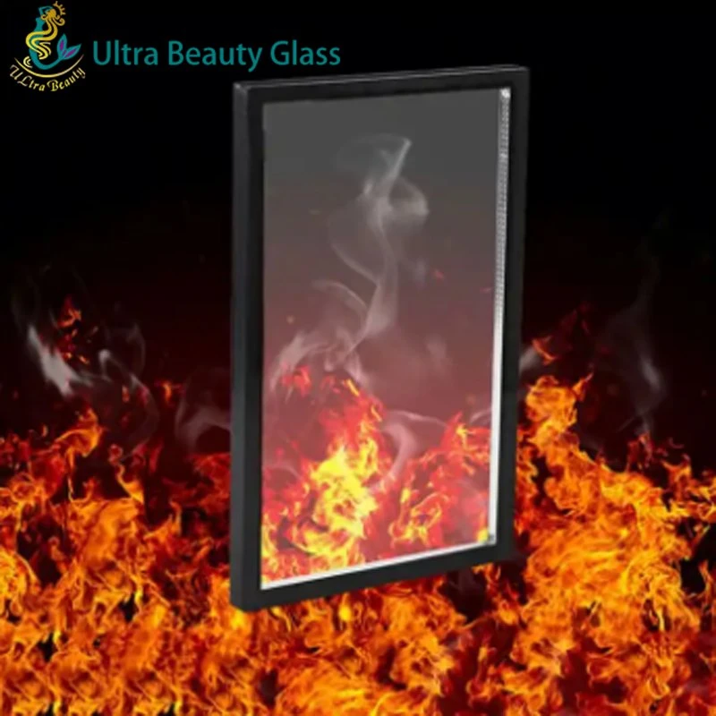 Fireproof Glass Heat Rated Unbreakable Tempered Toughened Wall Window Door