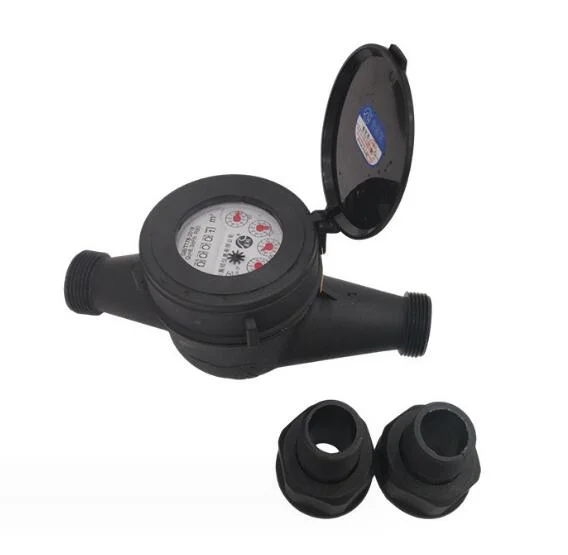 Multi-Jet, Vane Wheel, Dry-Dial Plastic Nylon Water Meter