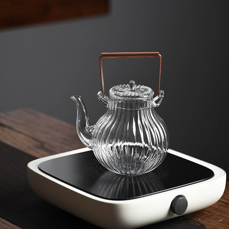 Wholesale Glass Teapot Set Cup Coffee Glass Cup Tea Set