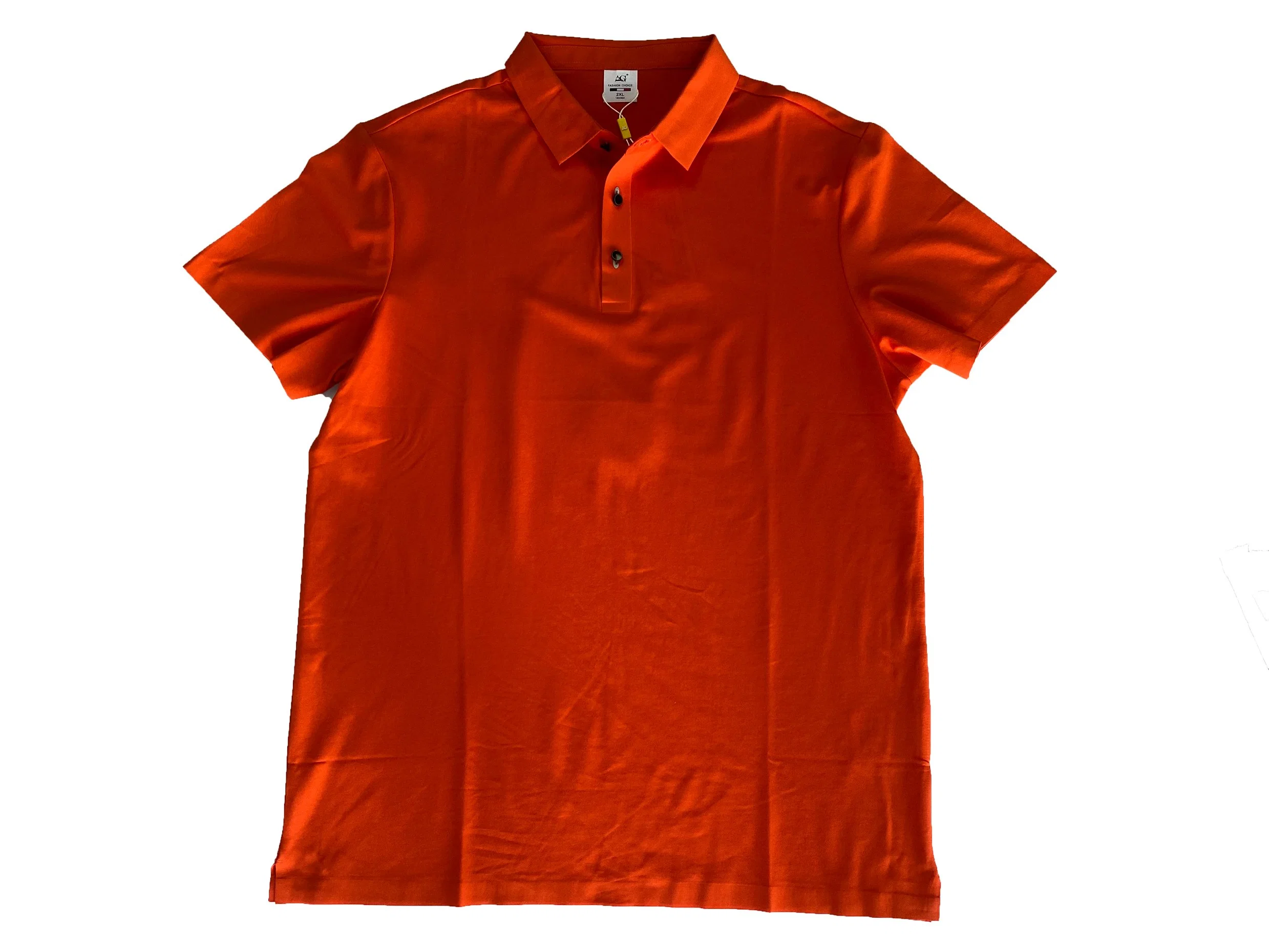 Top Quality Mercerized Cotton Blank Polo Shirt with Custom Logo